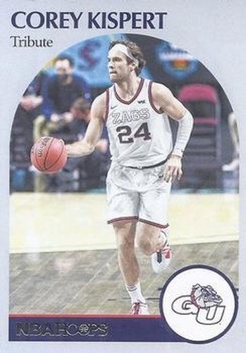 #58 Corey Kispert - Gonzaga Bulldogs - 2021 Panini Chronicles Draft Picks Basketball