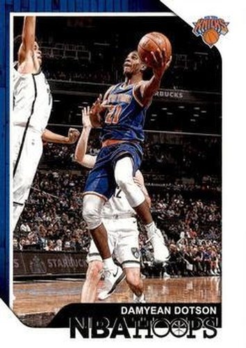 #58 Damyean Dotson - New York Knicks - 2018-19 Hoops Basketball