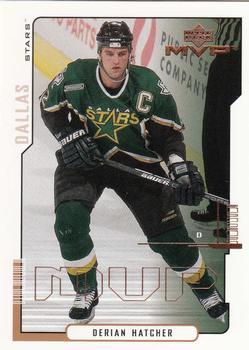 #58 Derian Hatcher - Dallas Stars - 2000-01 Upper Deck MVP Hockey