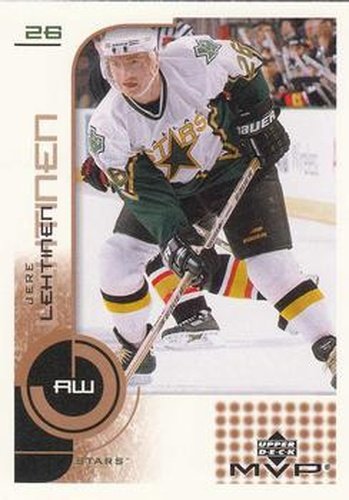 #58 Jere Lehtinen - Dallas Stars - 2002-03 Upper Deck MVP Hockey