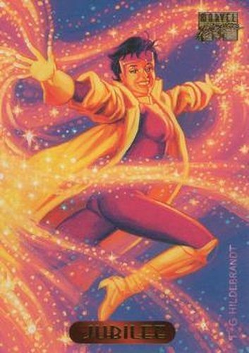 #58 Jubilee - 1994 Fleer Marvel Masterpieces Hildebrandt Brothers
