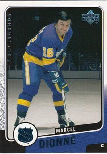 #58 Marcel Dionne - Los Angeles Kings - 2000-01 Upper Deck Legends Hockey