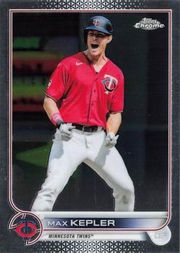 #58 Max Kepler - Minnesota Twins - 2022 Topps Chrome Baseball