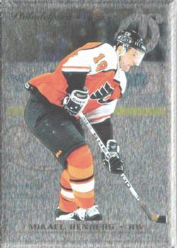 #58 Mikael Renberg - Philadelphia Flyers - 1996-97 Leaf Preferred - Steel Hockey