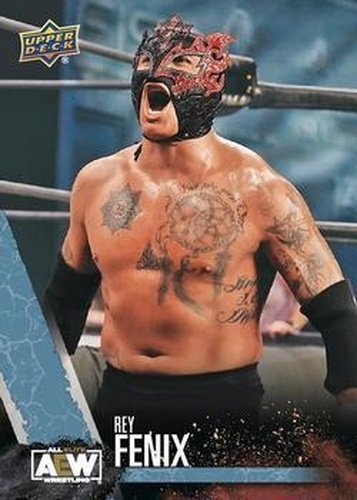 #58 Rey Fenix - 2021 Upper Deck AEW Wrestling