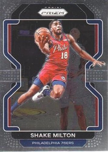 #58 Shake Milton - Philadelphia 76ers - 2021-22 Panini Prizm Basketball