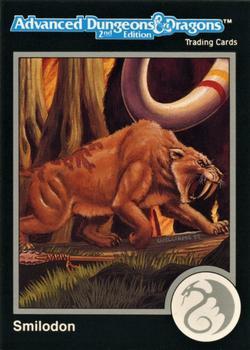 #58 Smilodon - 1991 TSR Advanced Dungeons & Dragons - Silver
