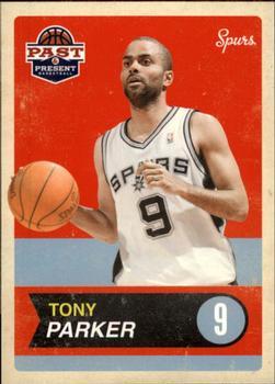 #58 Tony Parker - San Antonio Spurs - 2011-12 Panini Past & Present Basketball