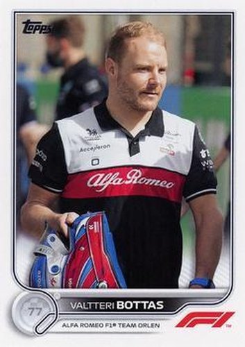 #58 Valtteri Bottas - Alfa Romeo Racing Orlen - 2022 Topps Formula 1 Racing