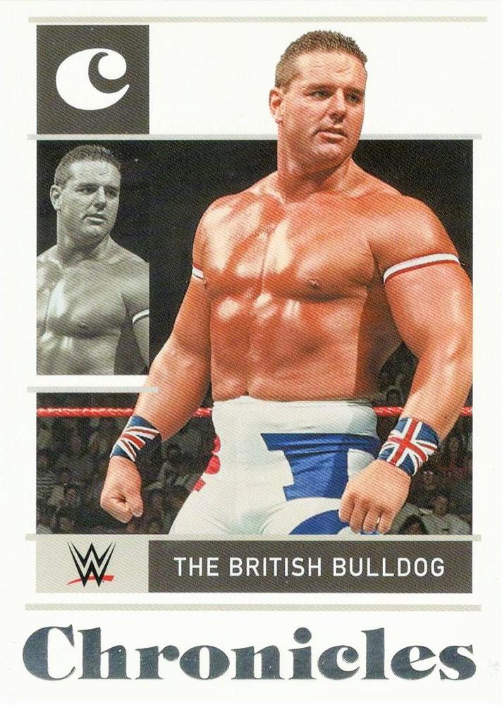 #58 British Bulldog - 2022 Panini Chronicles WWE Wrestling