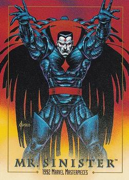 #58 Mr. Sinister - 1992 SkyBox Marvel Masterpieces