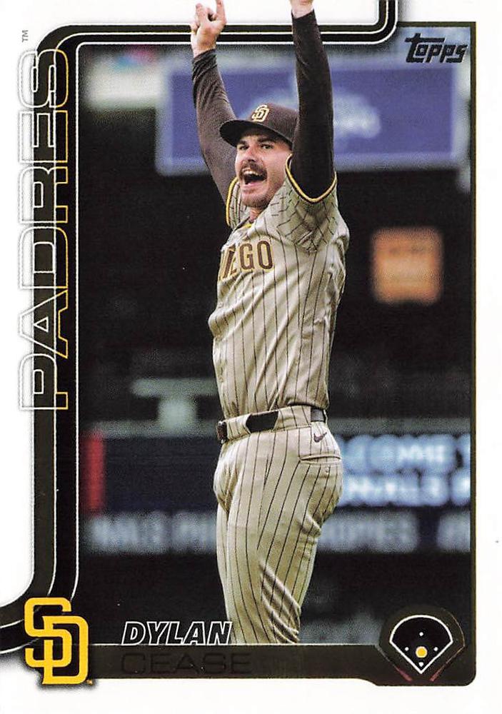 #58 Dylan Cease - San Diego Padres - 2025 Topps Baseball