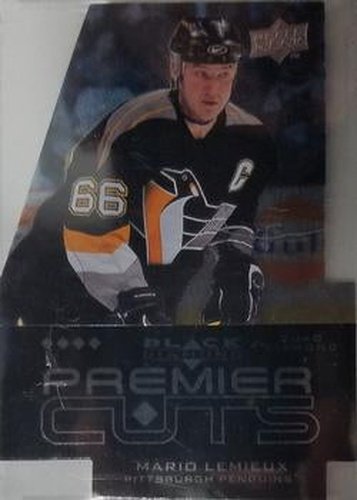 #PDC58 Mario Lemieux - Pittsburgh Penguins - 2008-09 Upper Deck Black Diamond - Premier Die Cut Hockey