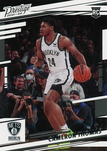 #58 Cameron Thomas - Brooklyn Nets - 2021-22 Panini Chronicles Basketball