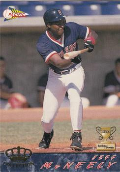 #58 Jeff McNeely - Boston Red Sox - 1994 Pacific Baseball