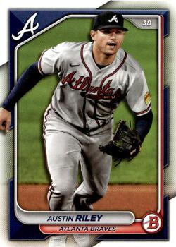 #58 Austin Riley - Atlanta Braves - 2024 Bowman Baseball