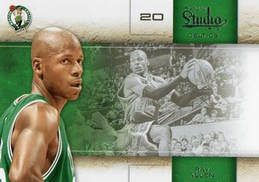 #58 Ray Allen - Boston Celtics - 2009-10 Panini Studio Basketball