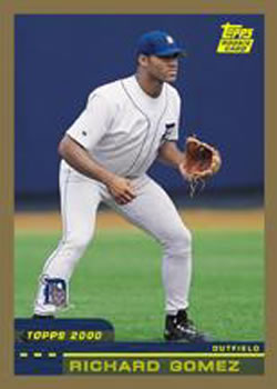 #T58 Richard Gomez - Detroit Tigers - 2000 Topps Traded & Rookies Baseball