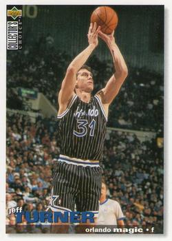 #58 Jeff Turner - Orlando Magic - 1995-96 Collector's Choice Basketball