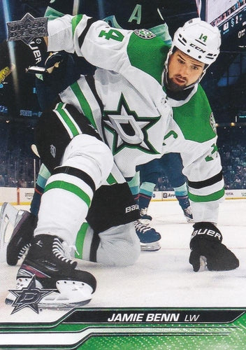 #58 Jamie Benn - Dallas Stars - 2023-24 Upper Deck Hockey