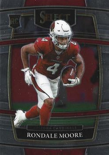#58 Rondale Moore - Arizona Cardinals - 2021 Panini Select Football