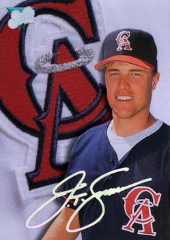 #58 J.T. Snow - California Angels - 1993 Studio Baseball