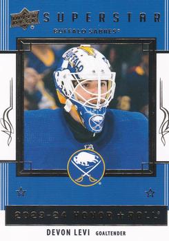 #HR58 Devon Levi - Buffalo Sabres - 2023-24 Upper Deck - Honor Roll Hockey