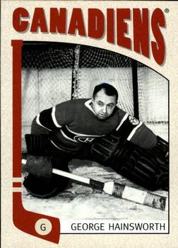 #58 George Hainsworth - Montreal Canadiens - 2004-05 In The Game Franchises Canadian Hockey