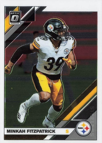 #58 Minkah Fitzpatrick - Pittsburgh Steelers - 2019 Donruss Optic Football