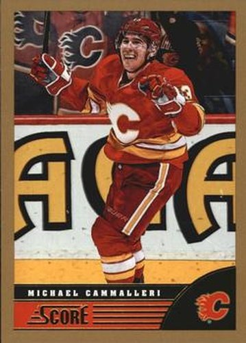 #58 Mike Cammalleri - Calgary Flames - 2013-14 Score - Gold Hockey