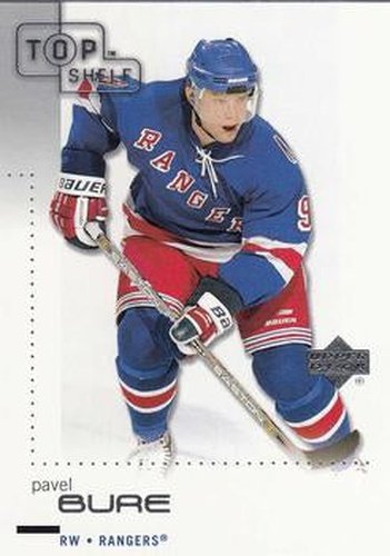 #58 Pavel Bure - New York Rangers - 2002-03 Upper Deck Top Shelf Hockey