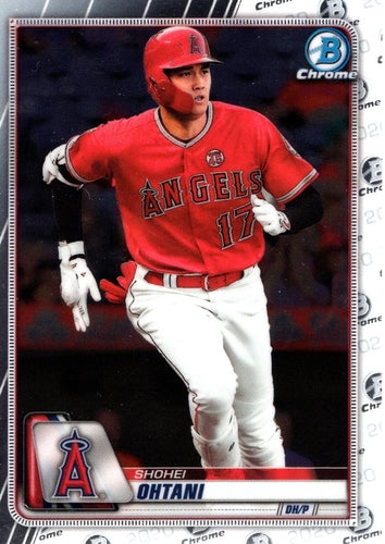 #58 Shohei Ohtani - Los Angeles Angels - 2020 Bowman Chrome Baseball