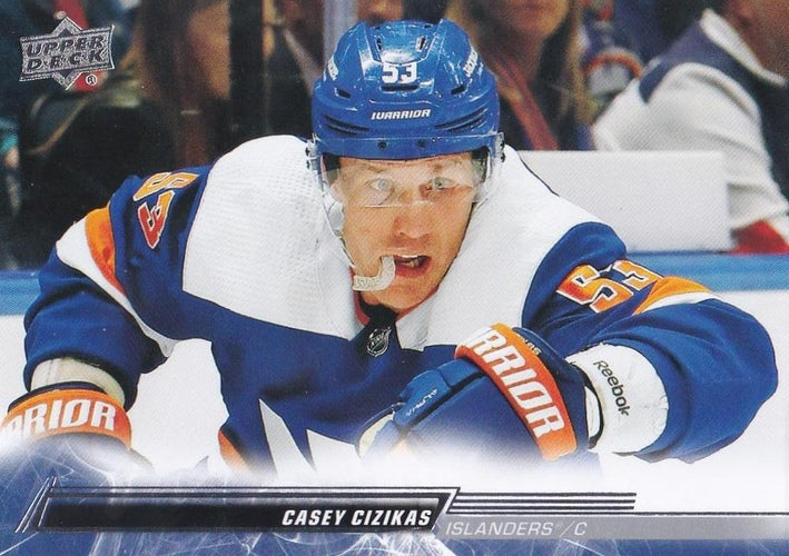 #590 Casey Cizikas - New York Islanders - 2022-23 Upper Deck Hockey