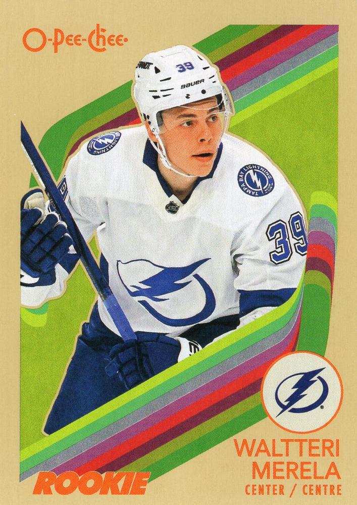 #590 Waltteri Merela - Tampa Bay Lightning - 2023-24 O-Pee-Chee - Retro Hockey