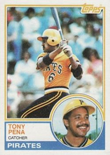 #590 Tony Pena - Pittsburgh Pirates - 1983 Topps Baseball