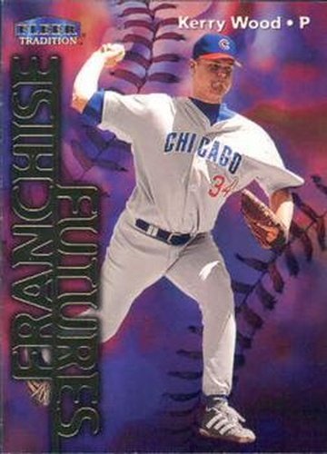 #590 Kerry Wood - Chicago Cubs - 1999 Fleer Tradition Baseball