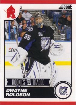 #590 Dwayne Roloson - Tampa Bay Lightning - 2010-11 Score Hockey