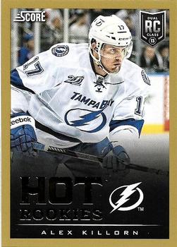 #591 Alex Killorn - Tampa Bay Lightning - 2013-14 Score - Gold Hockey