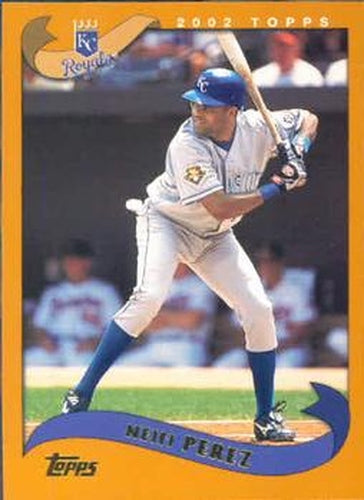 #591 Neifi Perez - Kansas City Royals - 2002 Topps Baseball