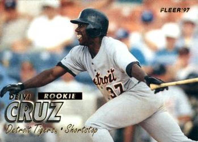 #591 Deivi Cruz - Detroit Tigers - 1997 Fleer Baseball