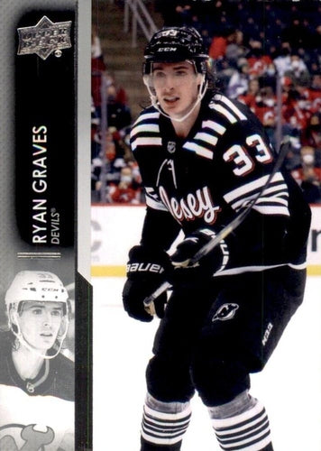 #592 Ryan Graves - New Jersey Devils - 2021-22 Upper Deck Hockey
