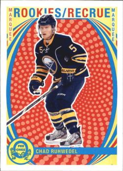 #592 Chad Ruhwedel - Buffalo Sabres - 2013-14 O-Pee-Chee - Retro Hockey