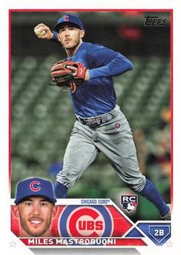 #592 Miles Mastrobuoni - Chicago Cubs - 2023 Topps Baseball