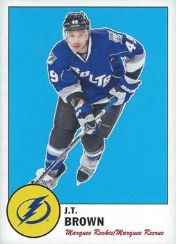 #592 J.T. Brown - Tampa Bay Lightning - 2012-13 O-Pee-Chee - Retro Hockey