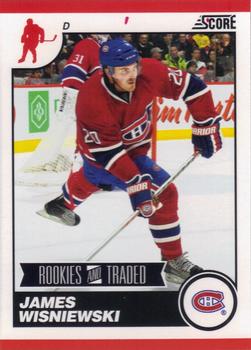 #592 James Wisniewski - Montreal Canadiens - 2010-11 Score Hockey