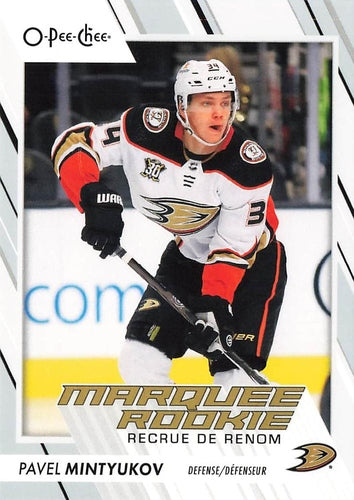 #593 Pavel Mintyukov - Anaheim Ducks - 2023-24 O-Pee-Chee Hockey