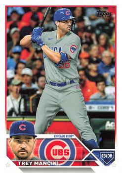 #593 Trey Mancini - Chicago Cubs - 2023 Topps Baseball