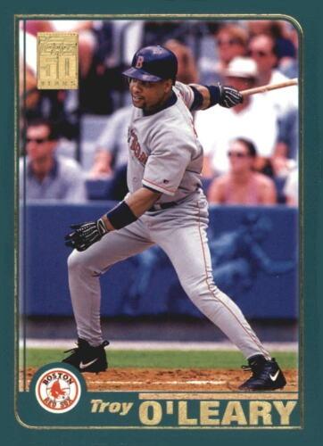 #594 Troy O'Leary - Boston Red Sox - 2001 Topps Baseball