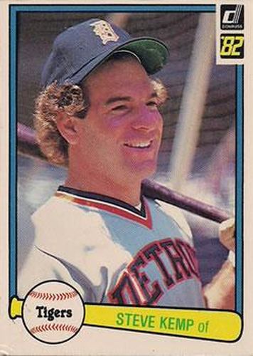 #594 Steve Kemp - Detroit Tigers - 1982 Donruss Baseball
