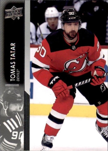 #595 Tomas Tatar - New Jersey Devils - 2021-22 Upper Deck Hockey